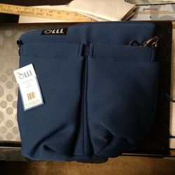 Navy Blue Drawstring Cooler Bag NEW