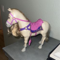 Rapunzel Wig  And Horse 
