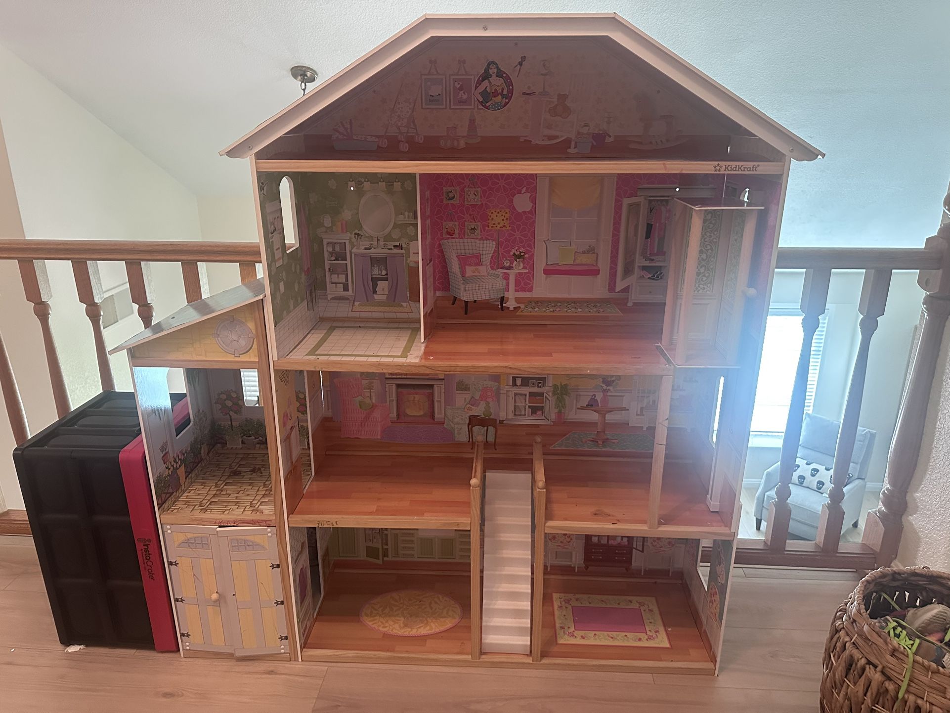 Wood Doll House