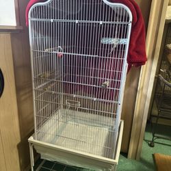 White Bird Cage