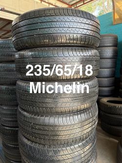 235/65/18 (4) Michelin Lattitude Tour HP