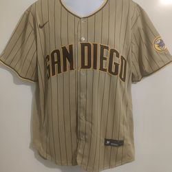 New Men's Padres Darvish Tan Jerseys Stitched