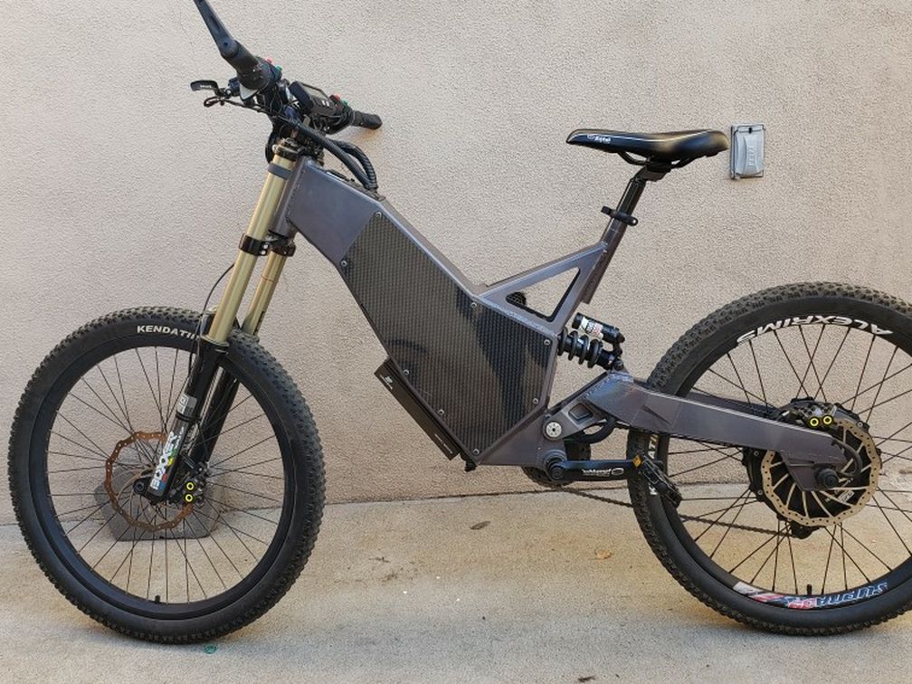 2015 HPC Revolution X e-bike 10kW 50mph 96V