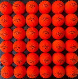 Golf balls callaway orange