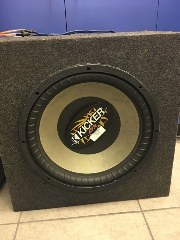 Kicker CVR 18"