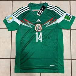 Javier "Chicharito" Hernandez 2014 World Cup Mexico Green Jersey