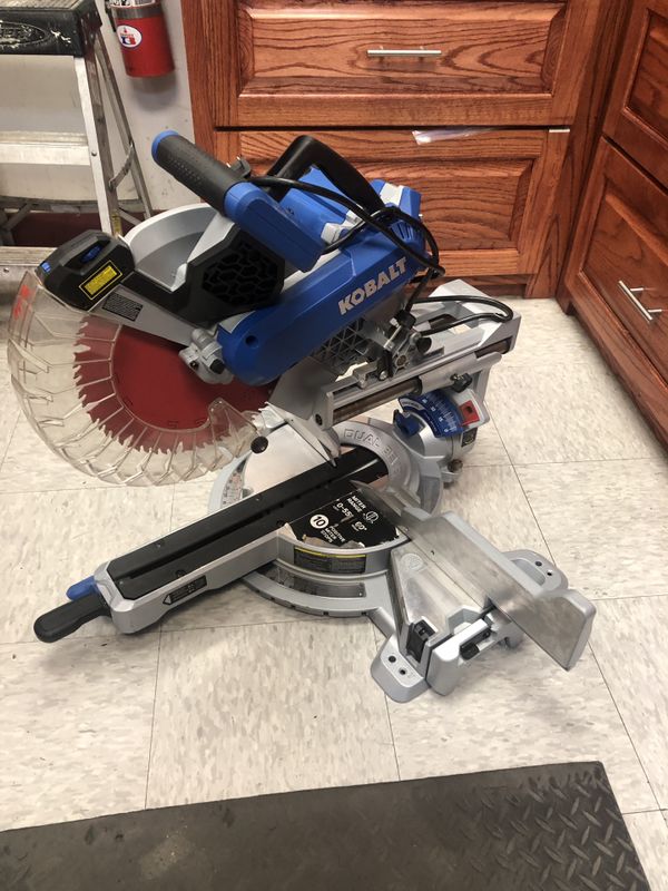 Kobalt 12” Compact Sliding Dual Bevel Miter Saw 0857242 for Sale in