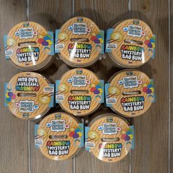 Crazy Fun Rainbow Mystery Bao Bun Squeeze Ball Tear-Resistant Foam Toy