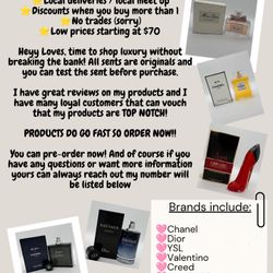 🎁Designer Perfumes & Colognes🎁