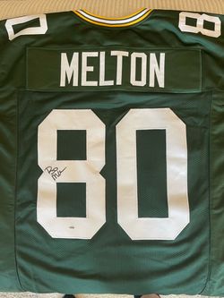 Melton #80 Green Bay Packers Signed Jersey