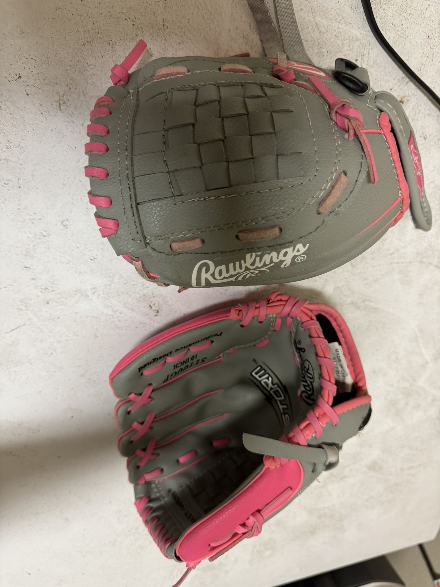 Girls Kid Baseball Glove