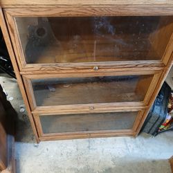 Oak 3 Tier Barristers Shelf