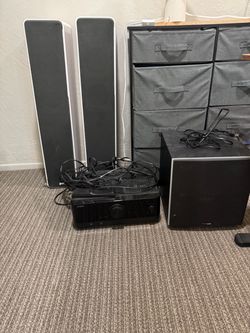 Polk Audio + Yamaha Home Theater Setup ( RX-V6A AV Receiver )