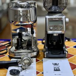 Breville Bambino Plus and Breville Grinder
