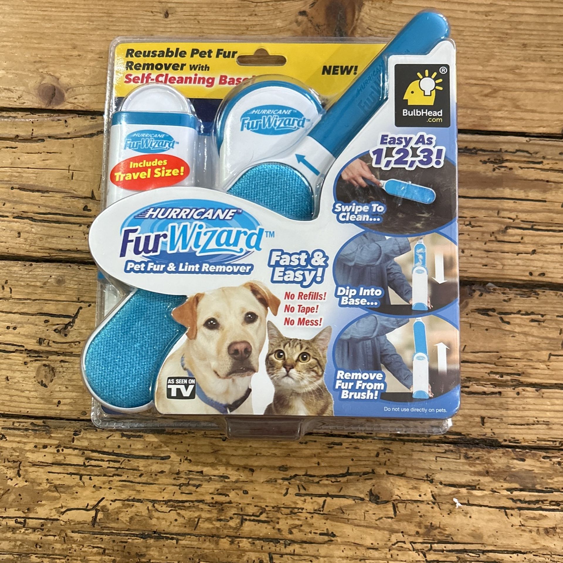 Hurricane Fur Wizard Pet Fur & Lint Remover