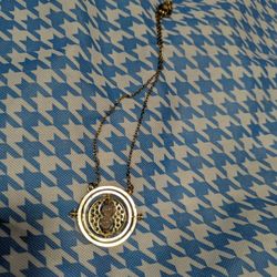 Gold Color Harry Potter Time Turner Necklace