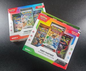 Pokemon First Partners Illustration Collection Series 1 & 2