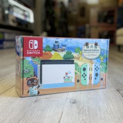 Nintendo Switch Animal Crossing Edition (Take It Home In Payment/ llévatelo a casa en pagos) 