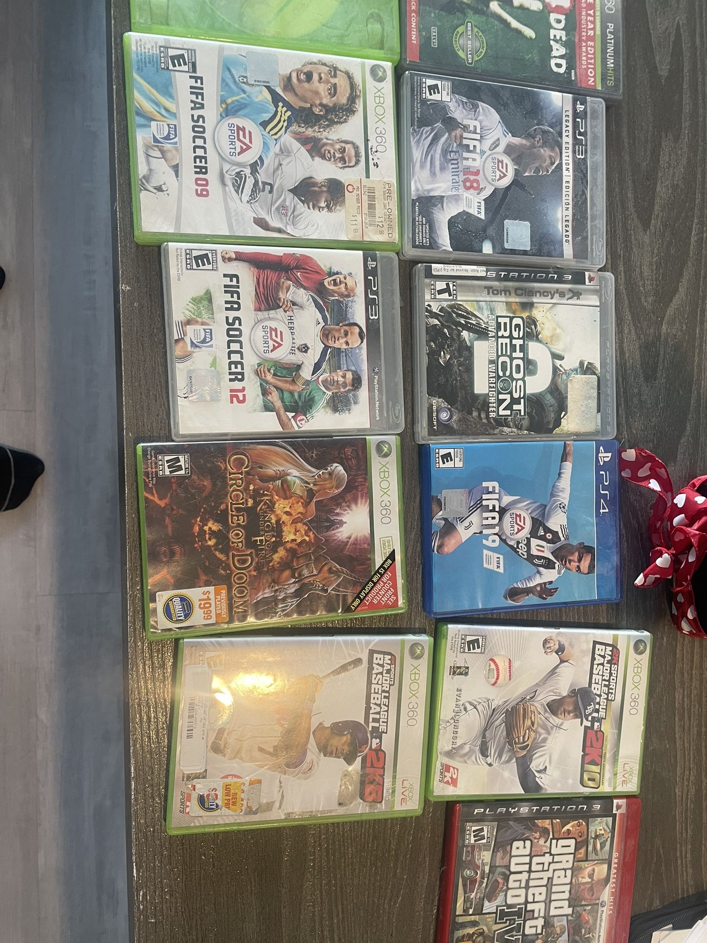 Xbox 360, Ps3, Ps4 Games