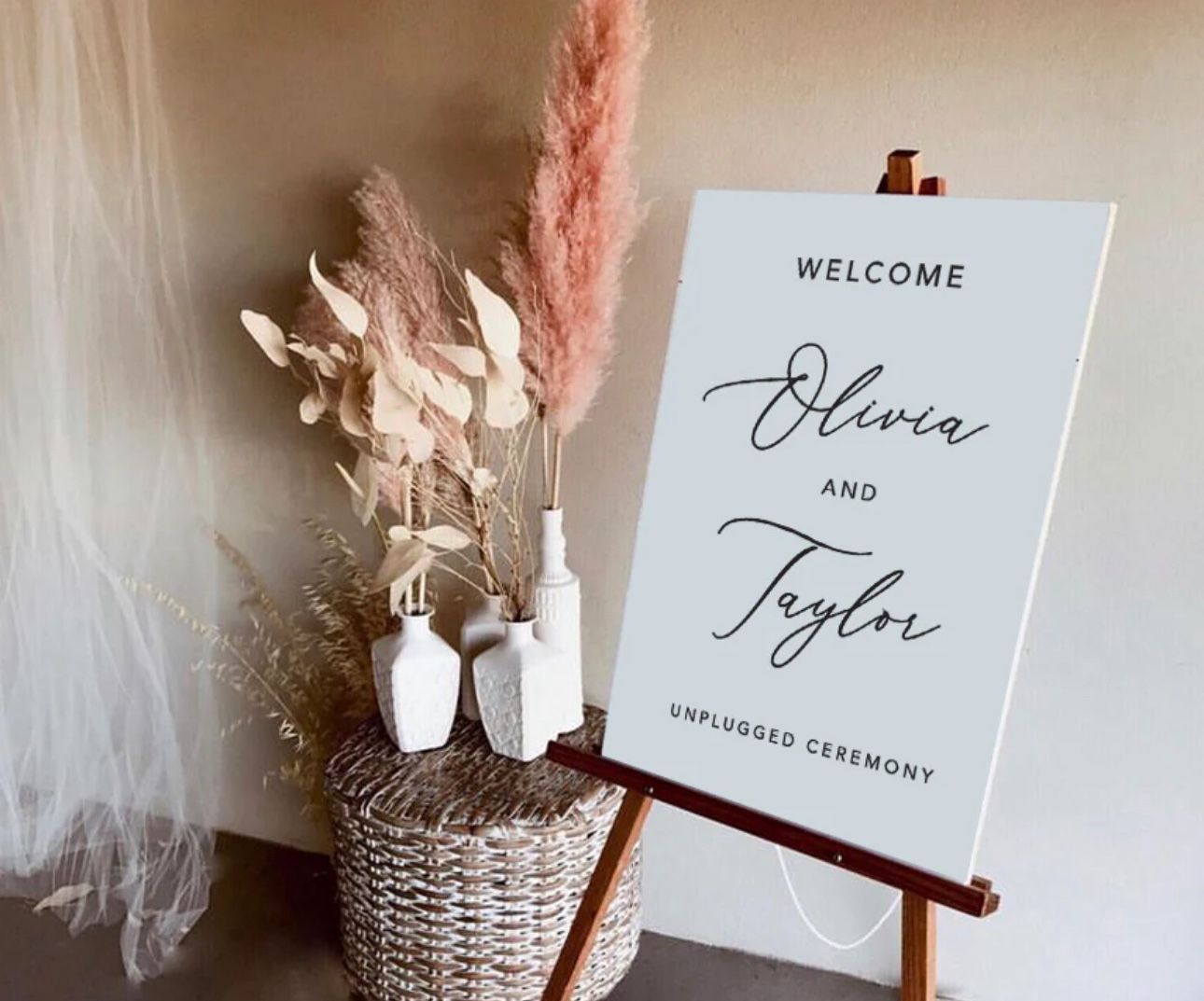 Event Welcome Sign