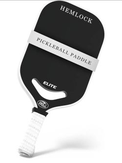 Hemlock Elite Pickleball Paddle - Black new selling for only $30 firm