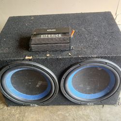 Speakers and amp