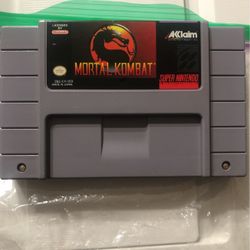 SNES Mortal Kombat 