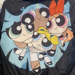 Powerpuff Girls Women's Bomber Jacket Members Only Cartoon NetworK Woman Size : S (SMALL)