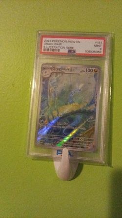2023 pokemon mew en DRAGONAIR holographic pokemon card