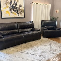**Moving Sale** Three Piece Leather Set