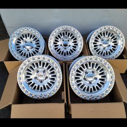 17" KMC AZTEC rims 17x8.5 -10mm Offset