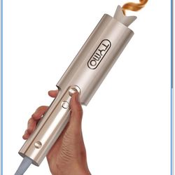 1in Upgraded Automatic Rotating Curling Iron - TYMO CurlPro Plus Long Barrel Curling