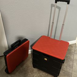 (New) Collapsible Dolley Cart W/ Wheels
