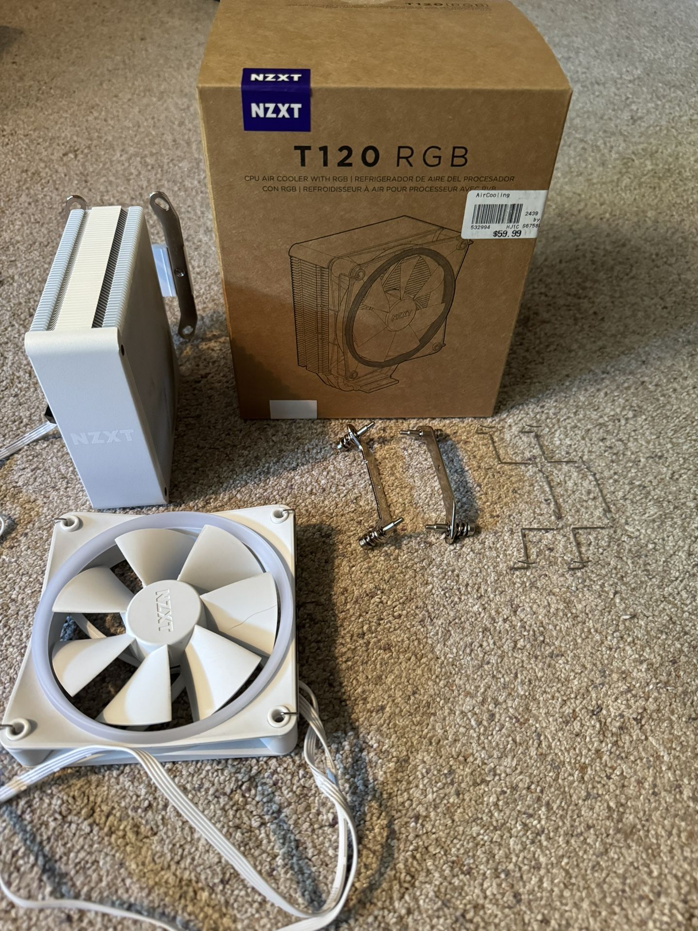 NZXT T120 RGB CPU Air Cooler