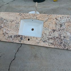 Granite Vanity Top With Kolher Under Mount Sink