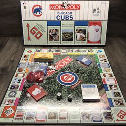 Chicago Cubs Monopoly Collectors Edition  Board Game