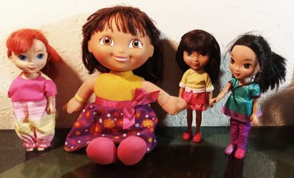 Dora happy birthday doll +friends