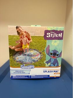 Disney stitch splash mat