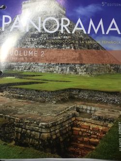 Panorama volume 2 lesson 8-15 Spanish