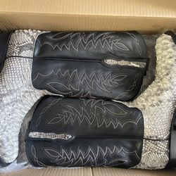 Botas de Piton/Python skin boots
