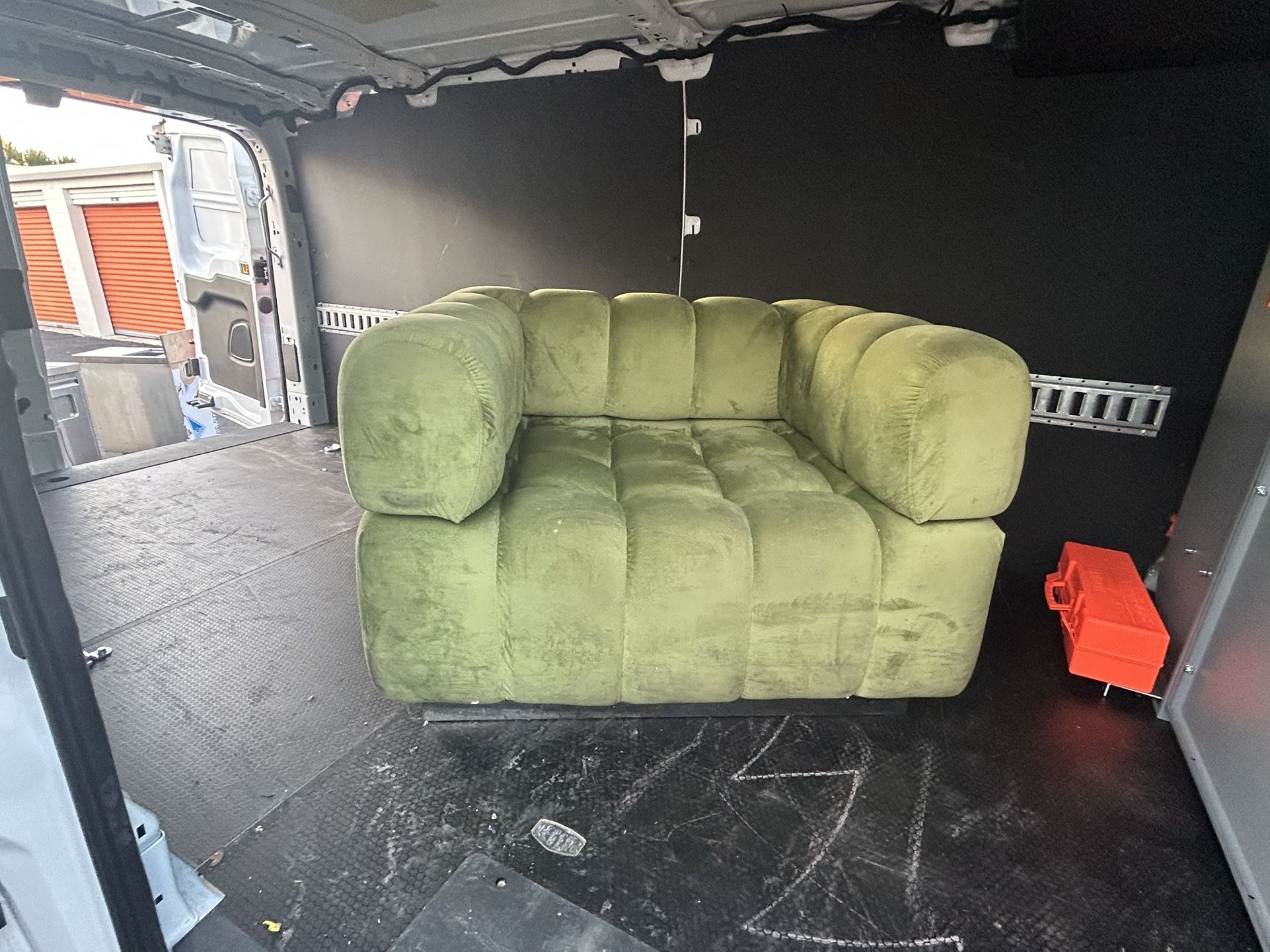 Stylish Lime Club Chair.