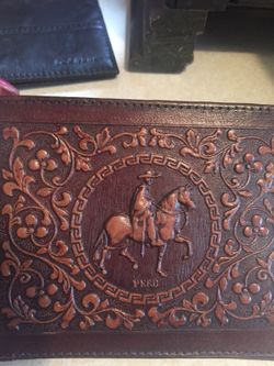 New Men's Wallet from Peru