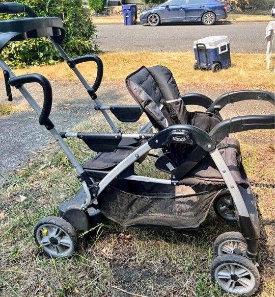 Sit And Stand Double Stroller
