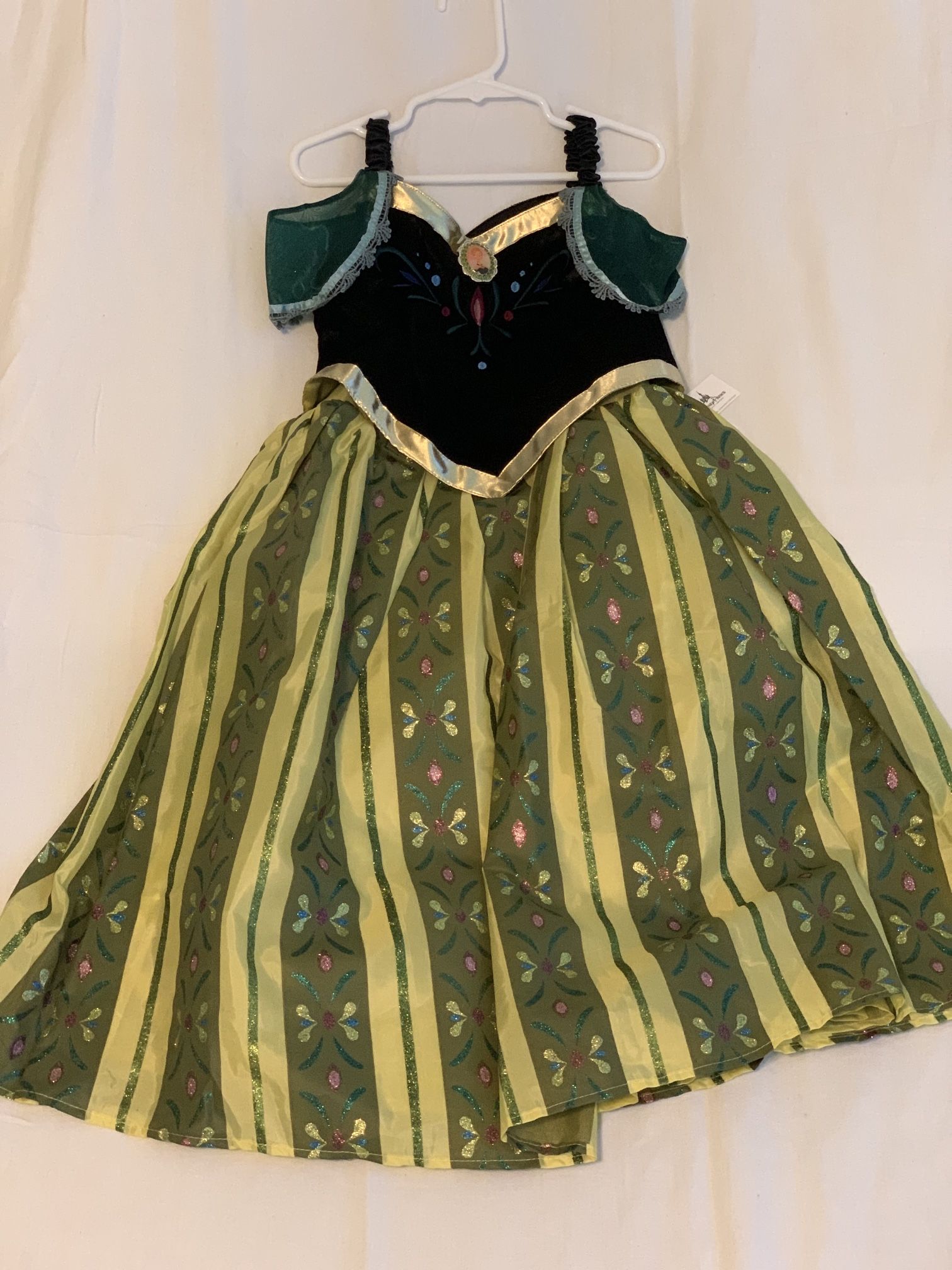 Disney Parks Frozen Anna Dress Size 7/8 Authentic
