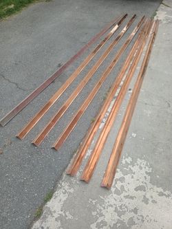 7  Or 70 Lineal Feet Of Copper Edge Metal 