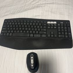 Logitech Wireless Keyboard And Mouse 