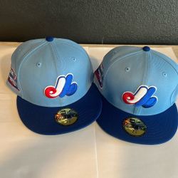 New Montreal Expos Fitted Hat