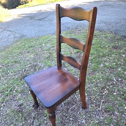 5 Solid Wood Dining Chairs