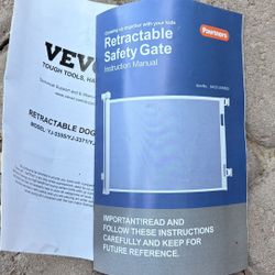 Retractable Safety Gate (dog Gate, Baby) 