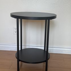 Round side end Table